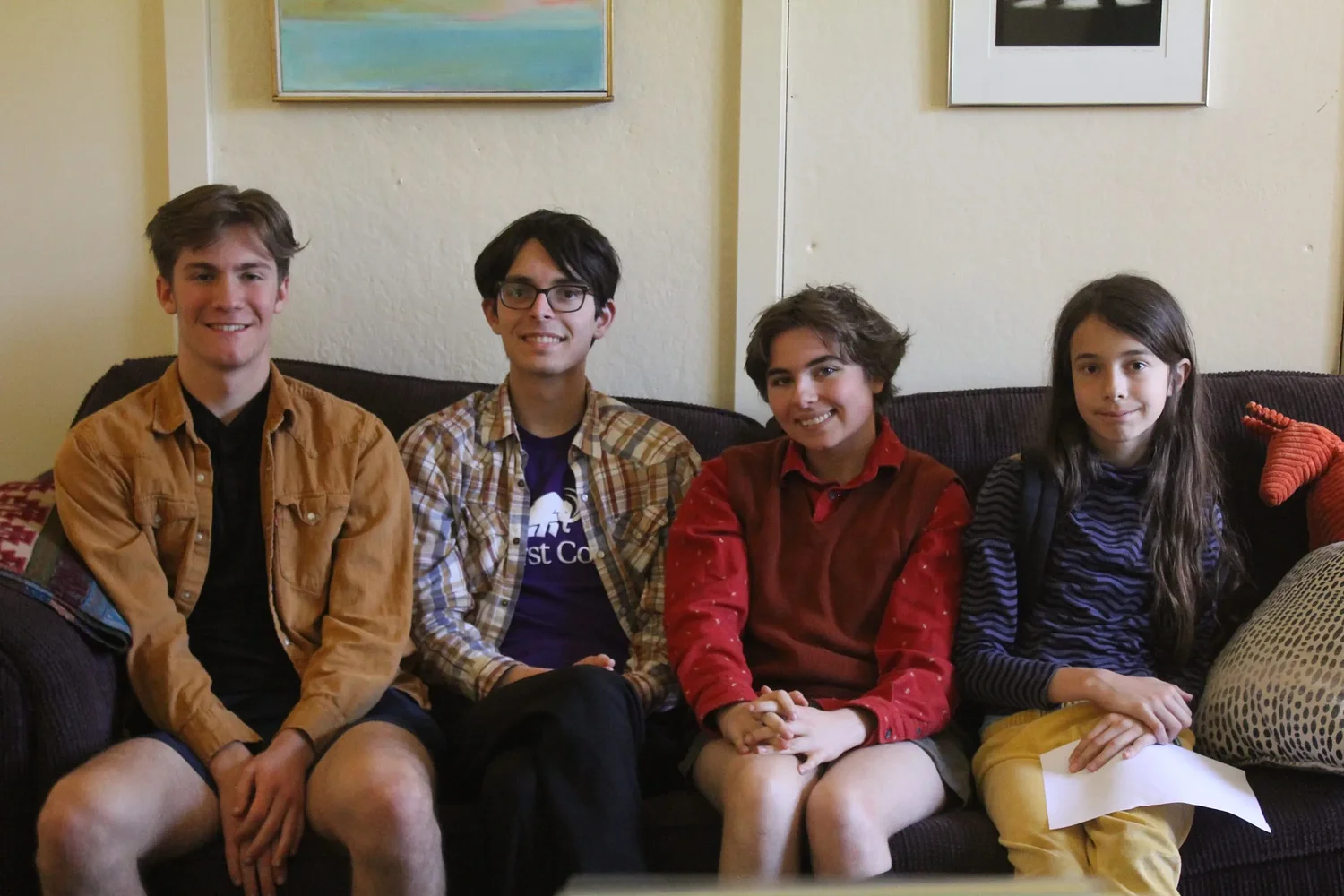 Academy at Charlemont Quiz Bowl team competes at national playoffs