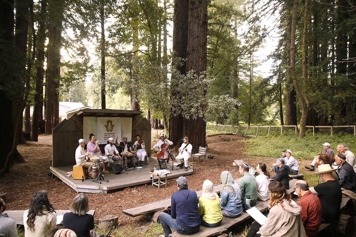 A California forest synagogue experiments with nature-based spirituality