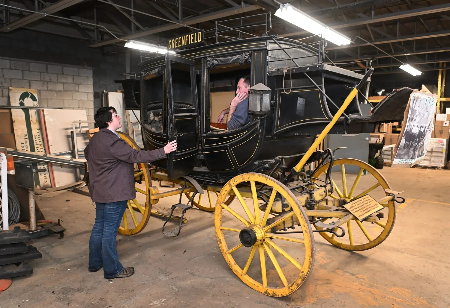 Franklin County Fairgrounds considers housing historic stagecoach