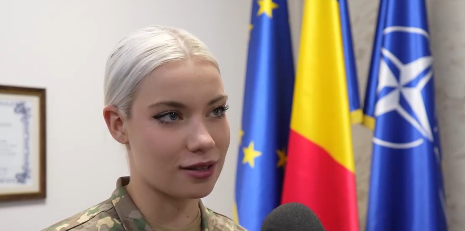 Viața între disciplină și empatie: povestea extraordinară a unei tinere studente de la Academia Forțelor Terestre Sibiu / video