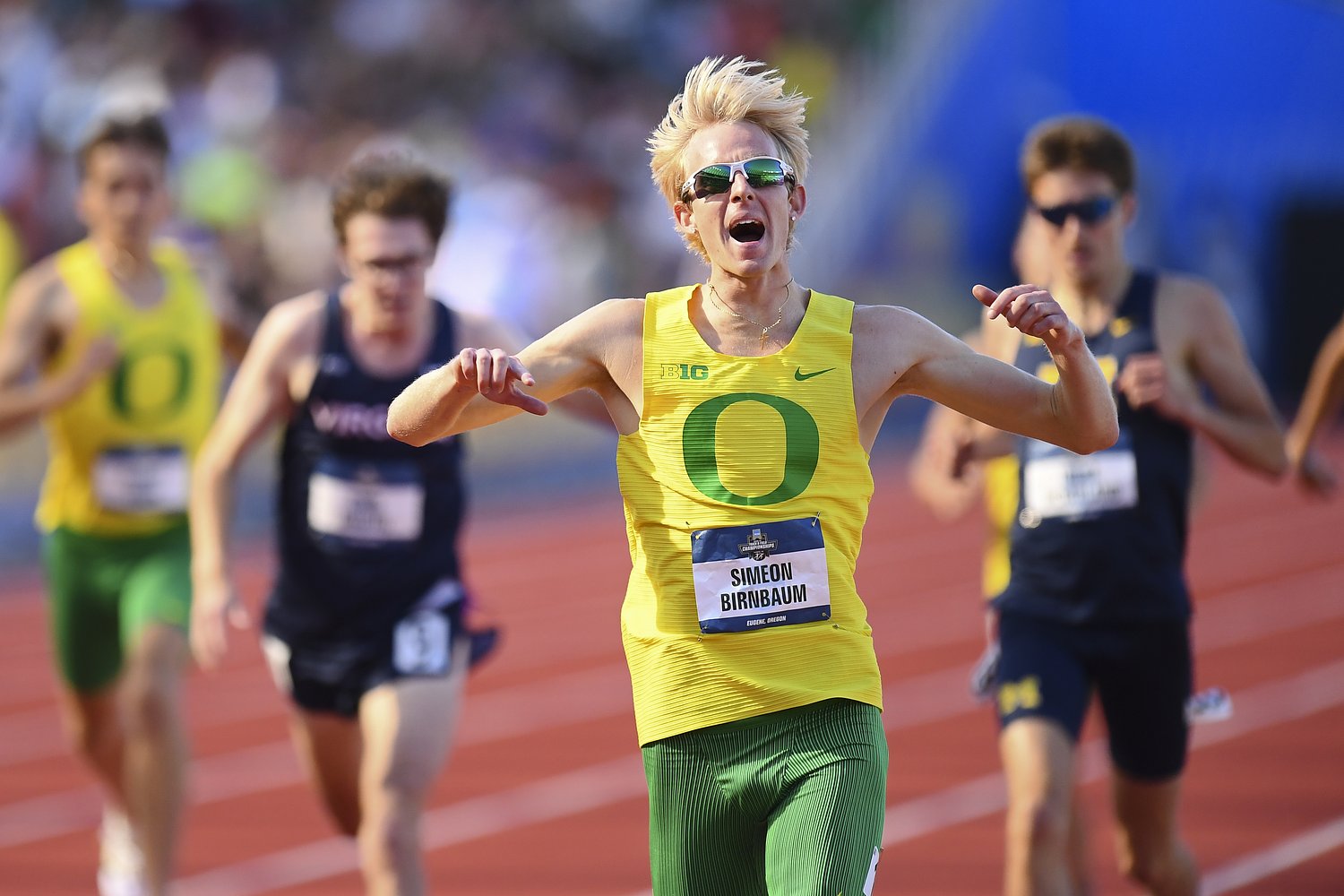 Oregon cleans up in the 1,500 as Duck men take 5th at NCAA track