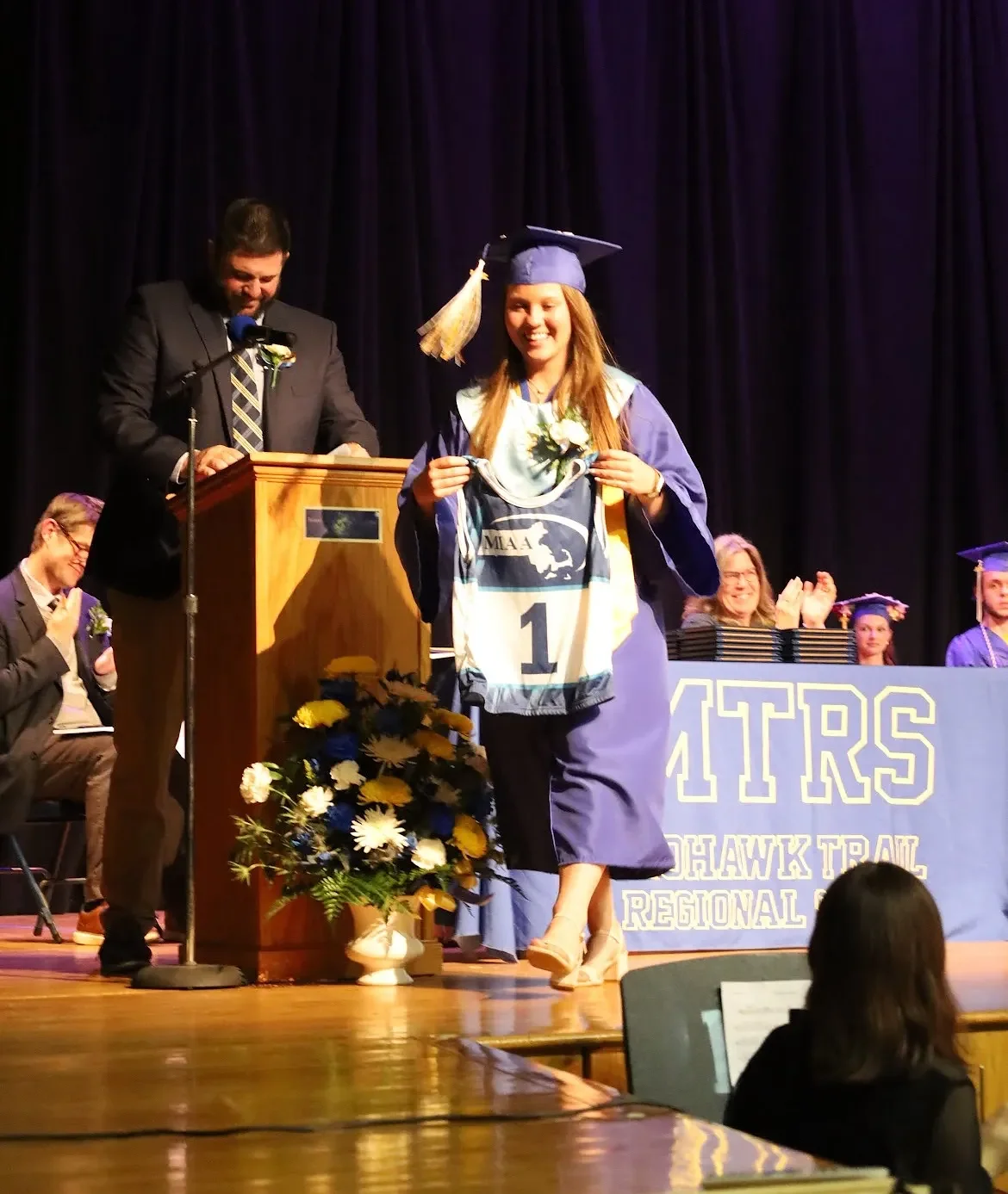 Bulletin Board: Addie Loomis wins 'Iron Mike' Award for Mohawk Trail