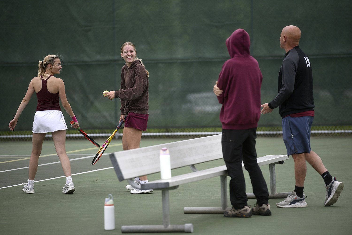 Lebanon girls win playoff tennis match against Profile