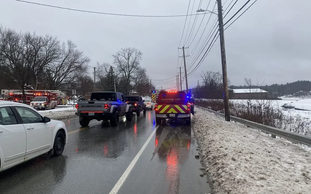 Person rescued from icy Penobscot River