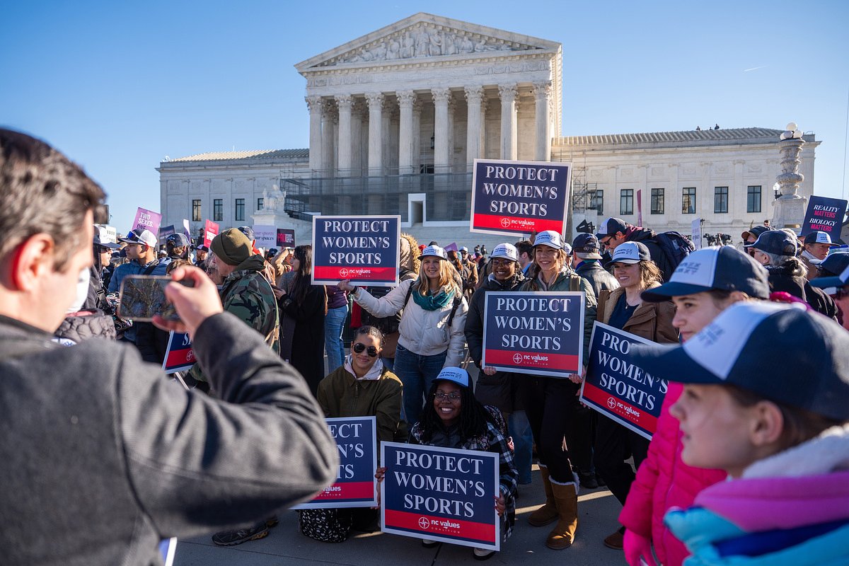 Supreme Court seems likely to uphold state bans on transgender athletes in girls and women's sports