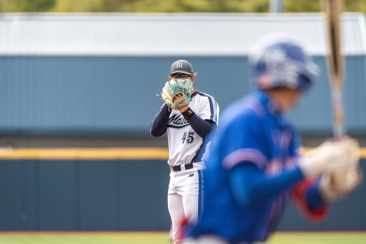 Jason Krieger has emerged as UMaine’s ace after Tommy John surgery