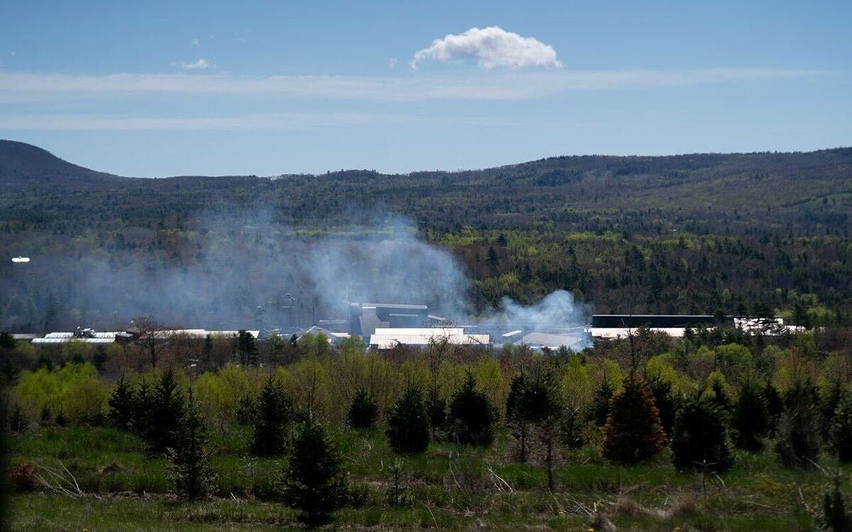 Smoke still rising from the site of deadly Searsmont fire and explosion