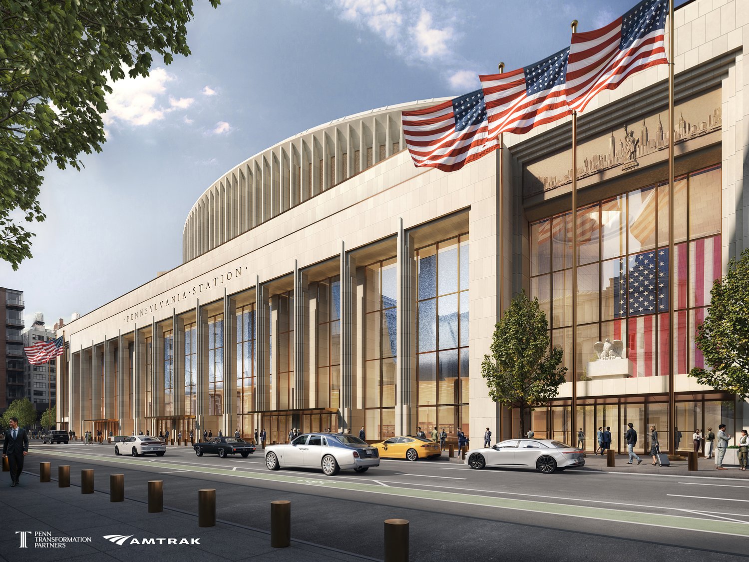 Here’s the first look at the $7 billion redesign for New York’s Penn Station