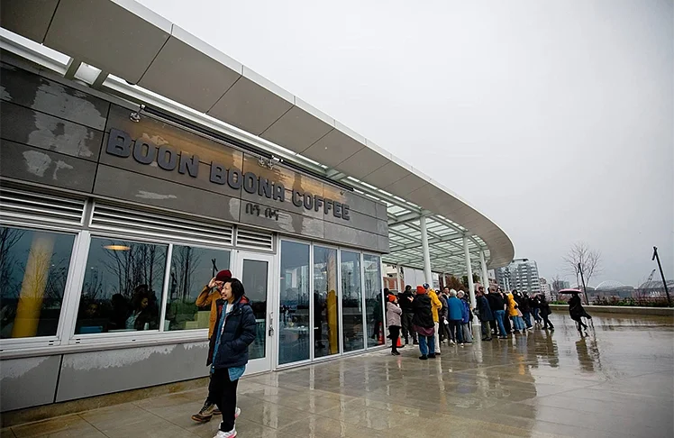 With The Puget Sound At Its Back, Boon Boona Celebrates A New Chapter on Seattle’s Waterfront