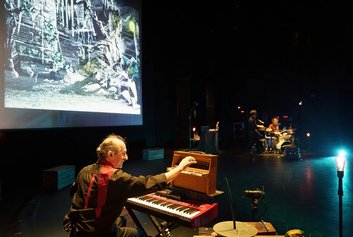 Contemporary composer wraps early silent films in a fresh soundtrack