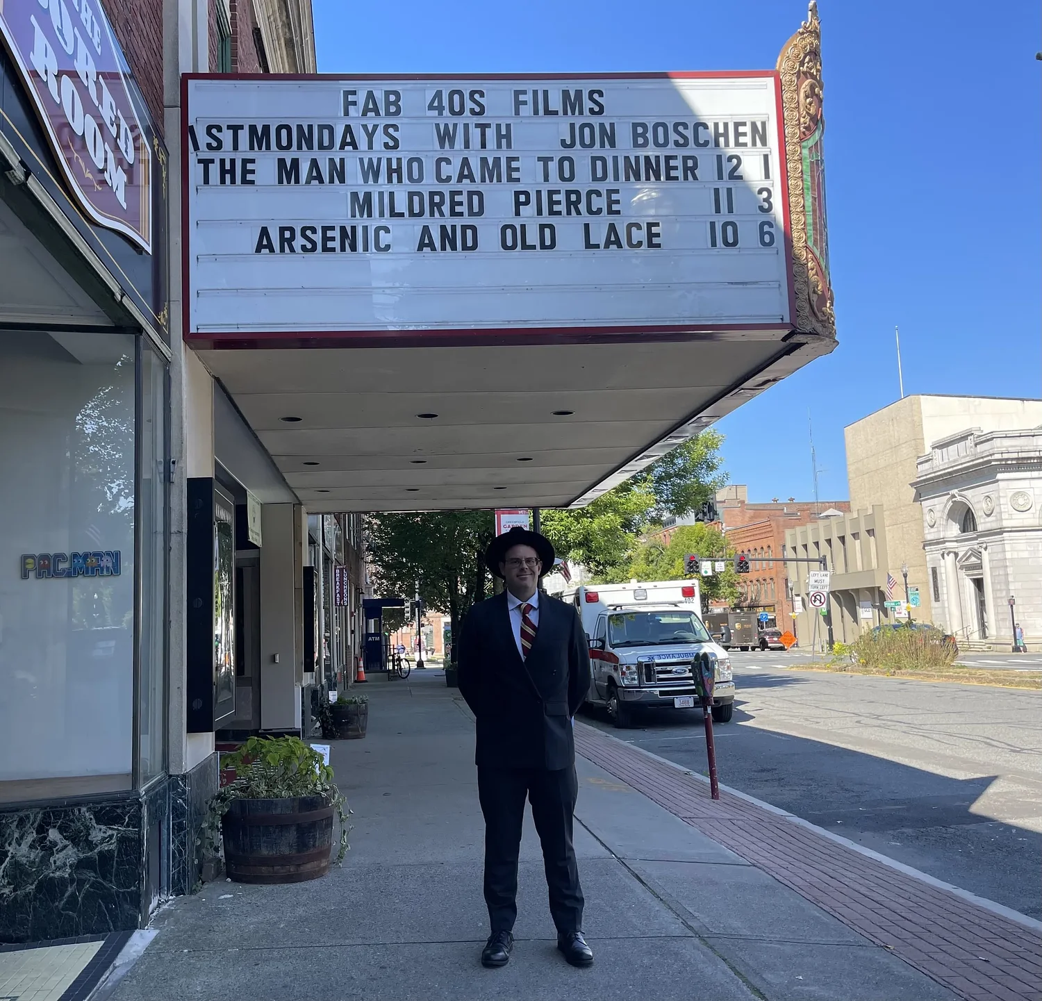 You ought to be in pictures: Film historian Jonathan Boschen brings “Fabulous ’40s Films” to Greenfield Garden Cinemas