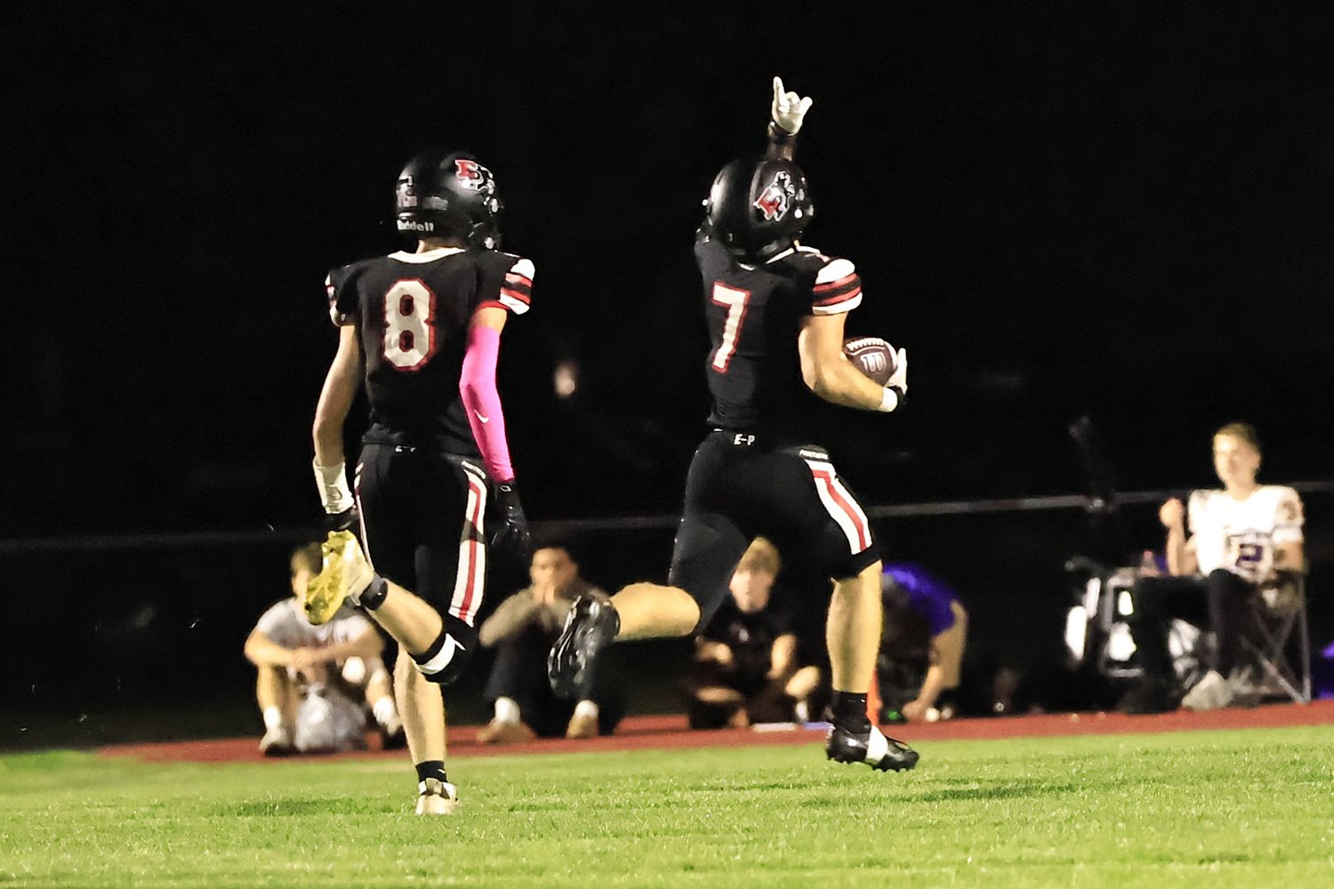 Erie-Prophetstown makes big plays, holds off Mendota on senior night