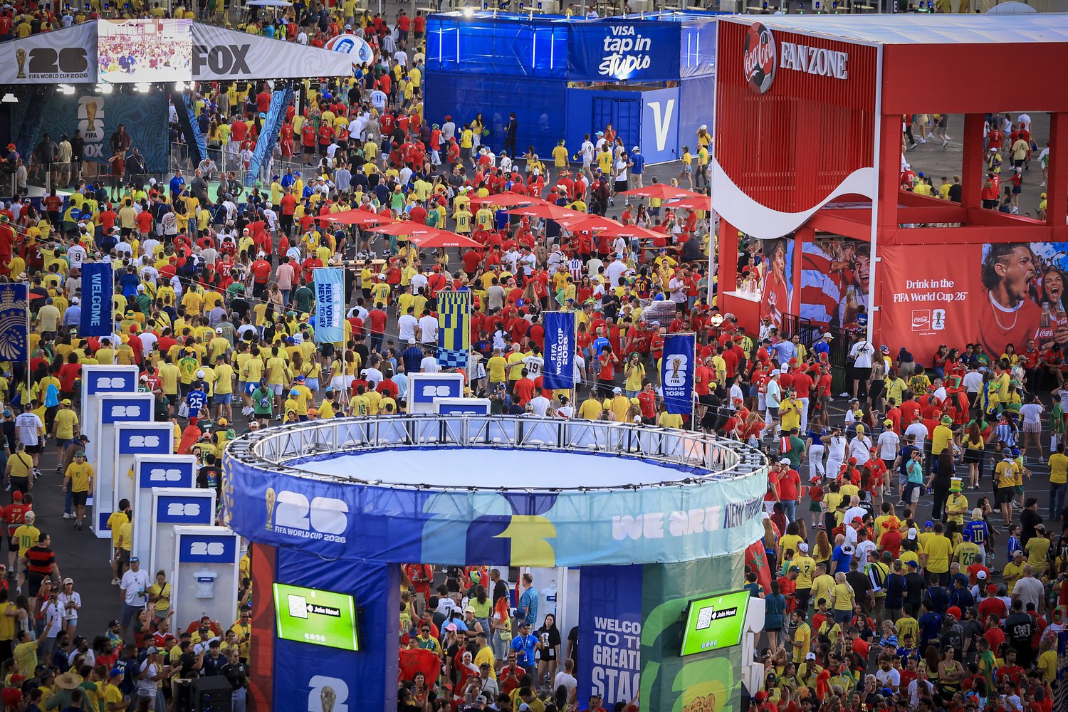 I walked from my childhood home in N.J. to the World Cup stadium. Here’s what I saw.