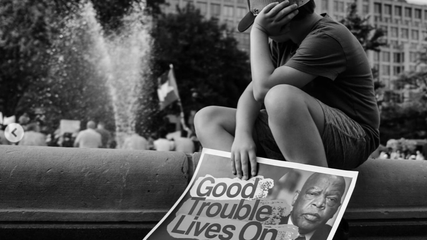 John Lewis’ spirit lives on in ‘Good Trouble’ rallies in D.C., other cities