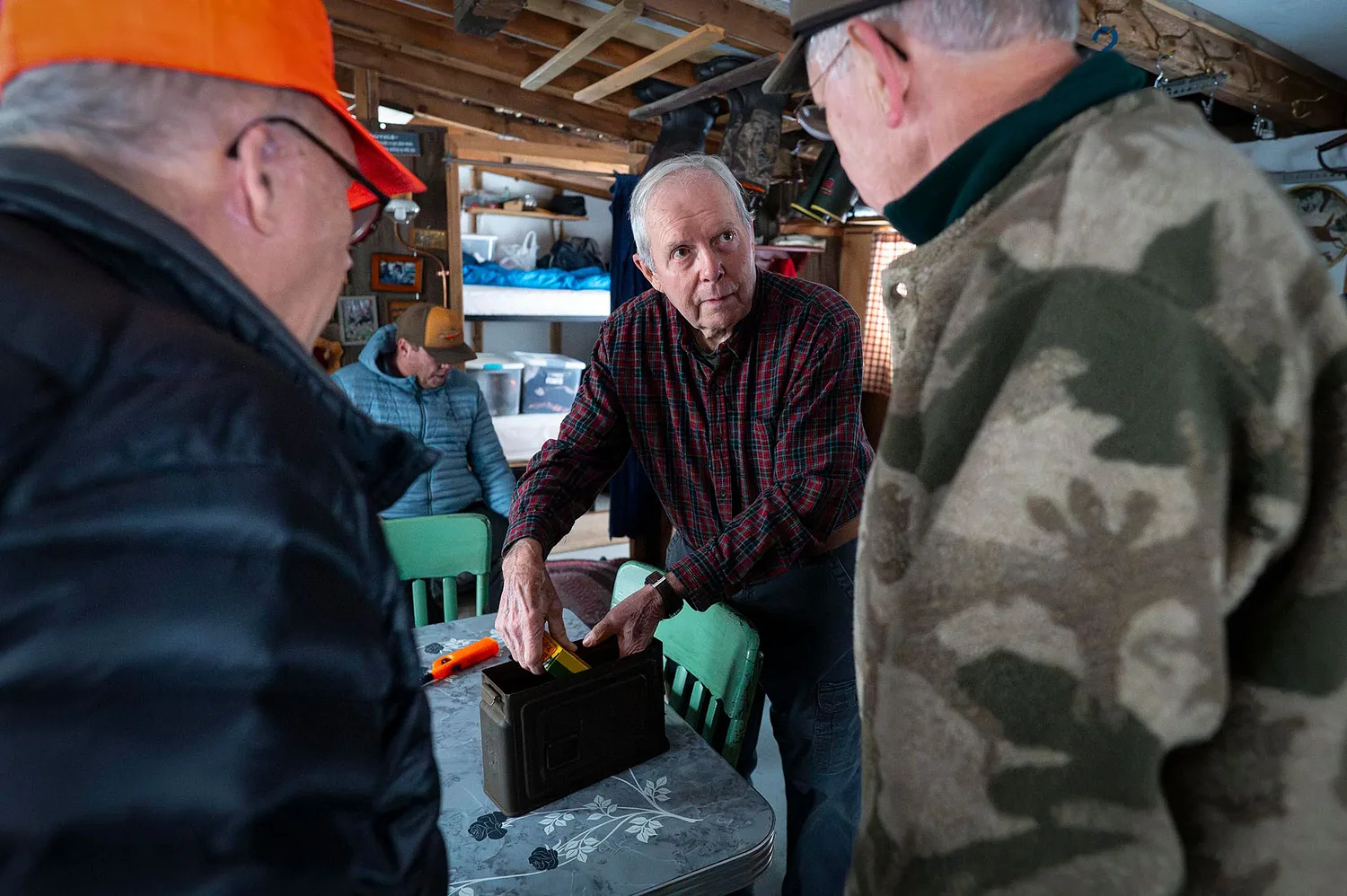 It’s deer season, when Vermonters don orange, unplug and head to camp.