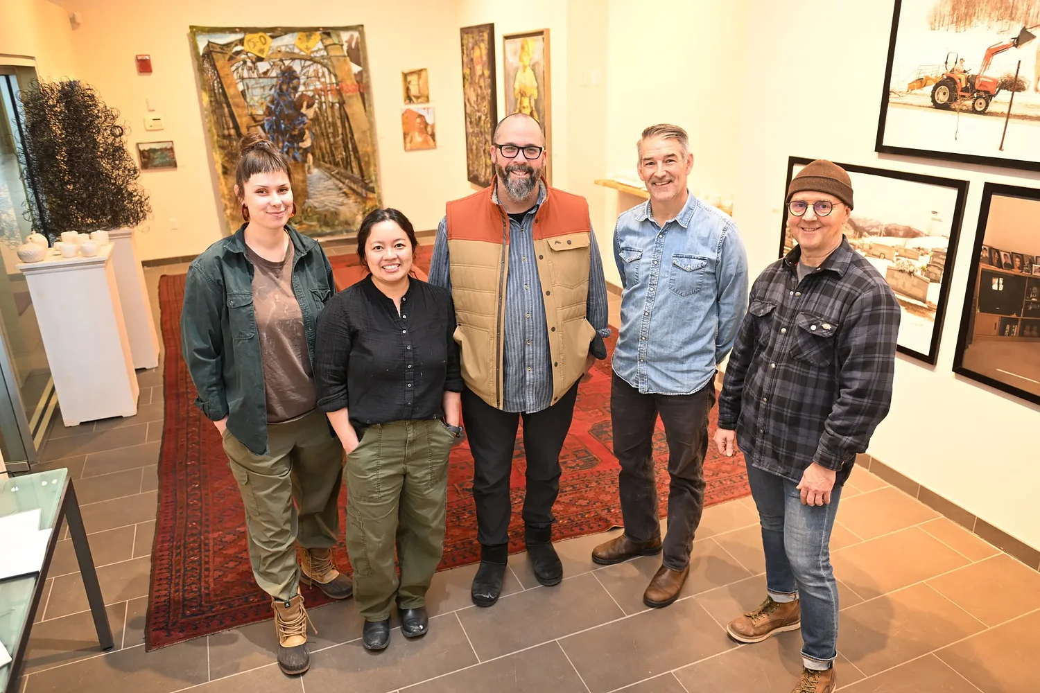 'Shop Rats' exhibit at NMH highlights 'physicality' of faculty's art