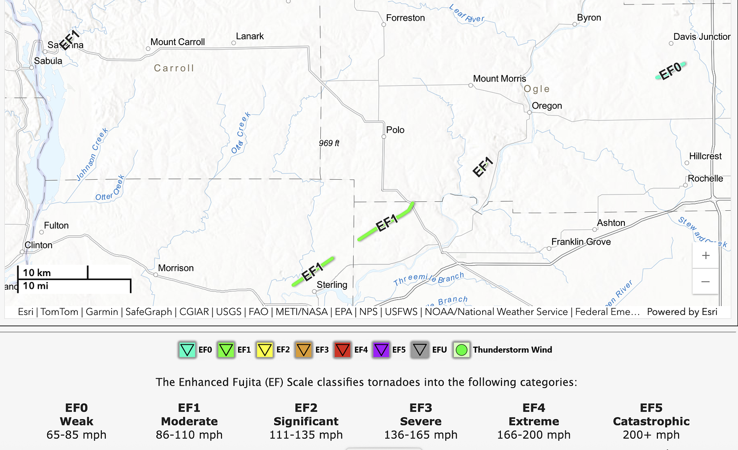 National Weather Service confirms tornado damage in Sterling in wake of April 2 storms