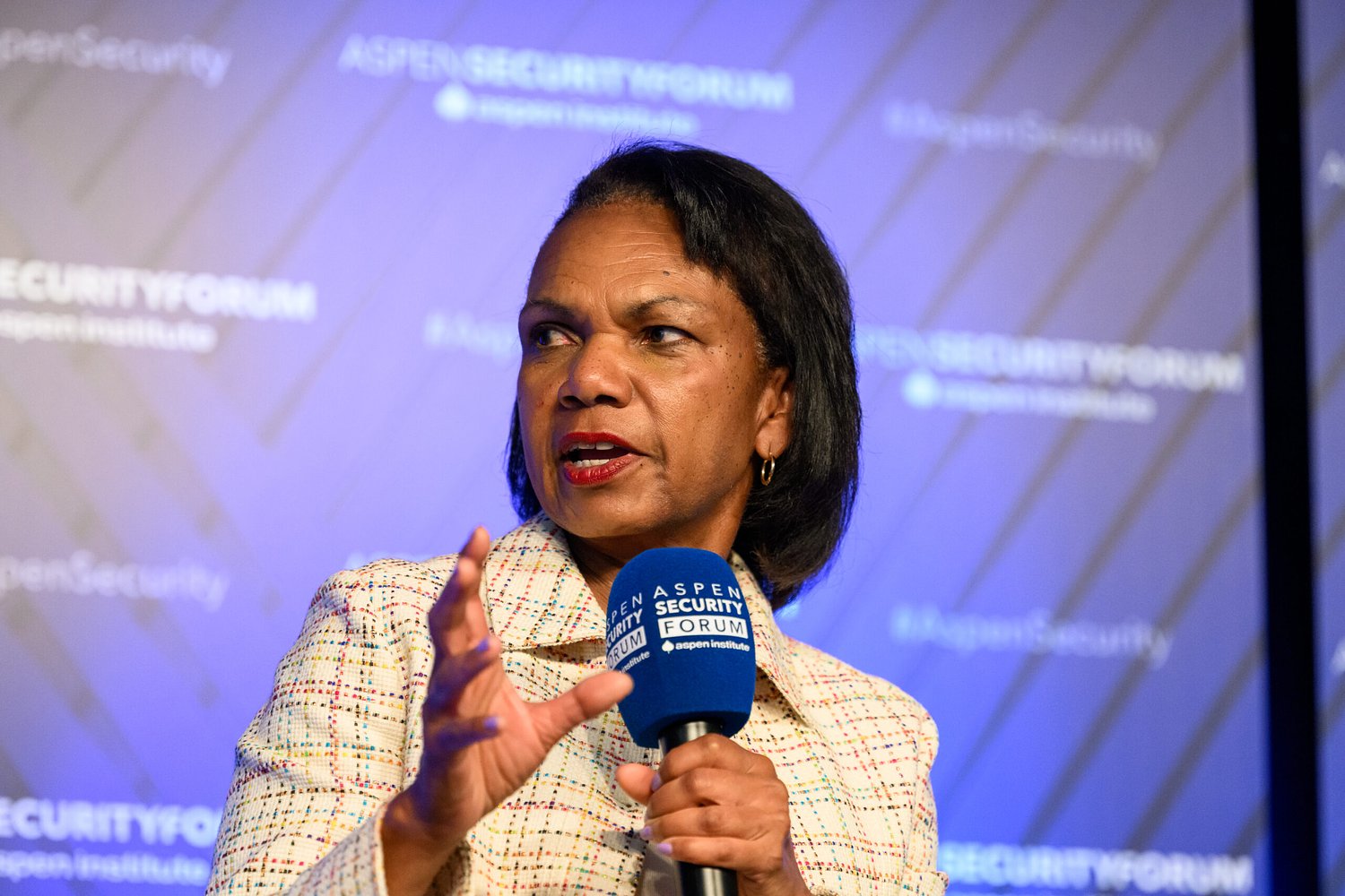 Condoleezza Rice says U.S. should exploit frictions between Iran and other adversaries