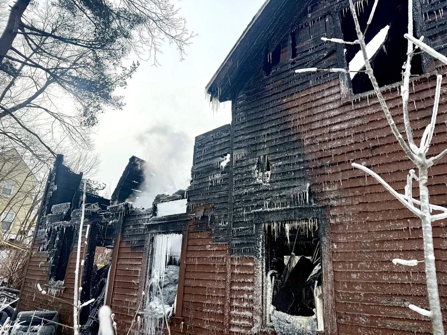 Second fire in 11 days damages vacant downtown Ellsworth home