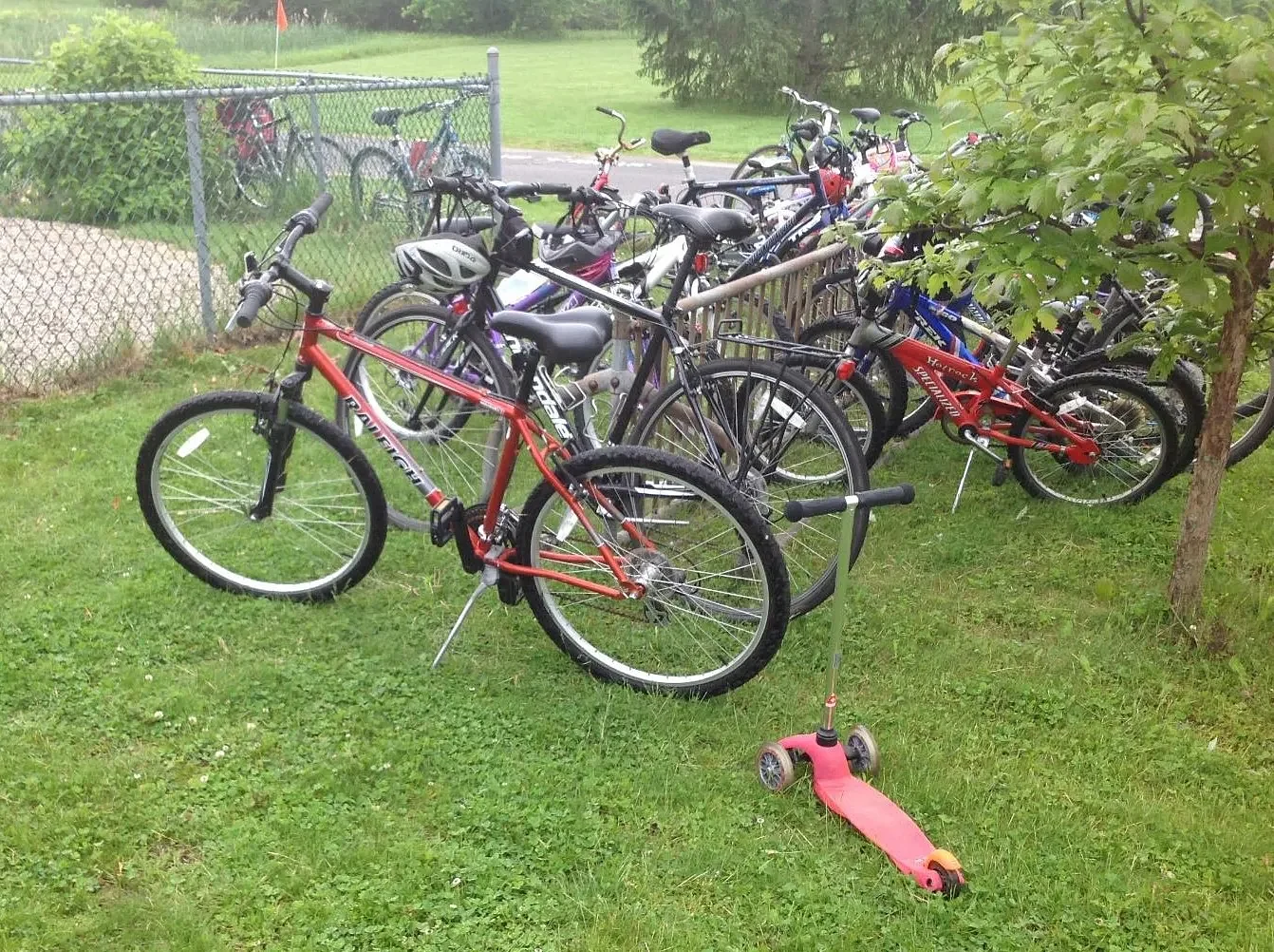 Bike-to-school culture gaining ground at Sunderland Elementary School with new bike racks