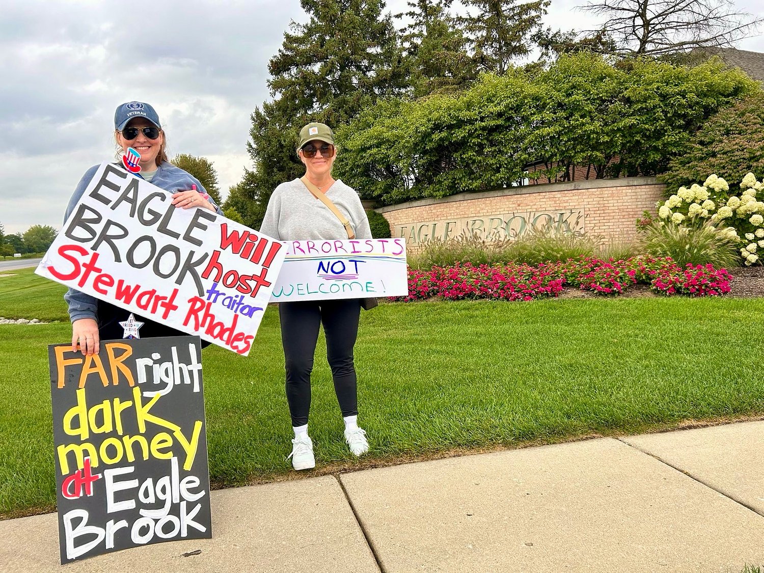 Geneva group’s plans to host Jan. 6 organizer draws pickets, protests