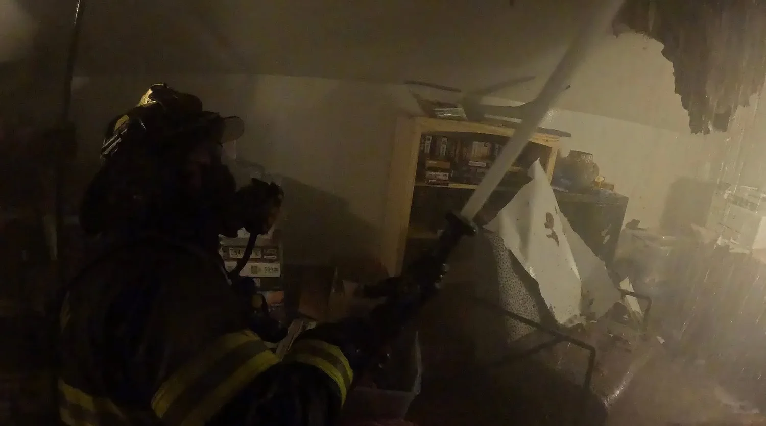 Northampton home struck by lightning, residents displaced