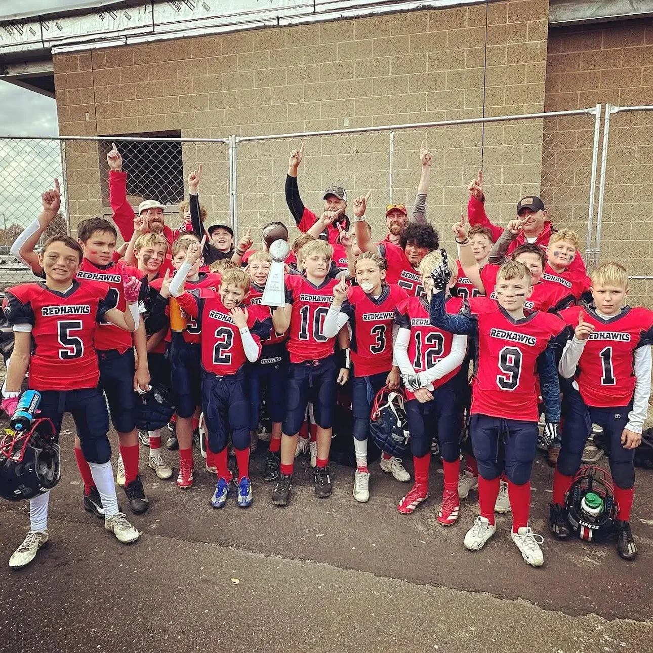 Bulletin Board: Frontier Redhawks junior football wins Super Bowl championship