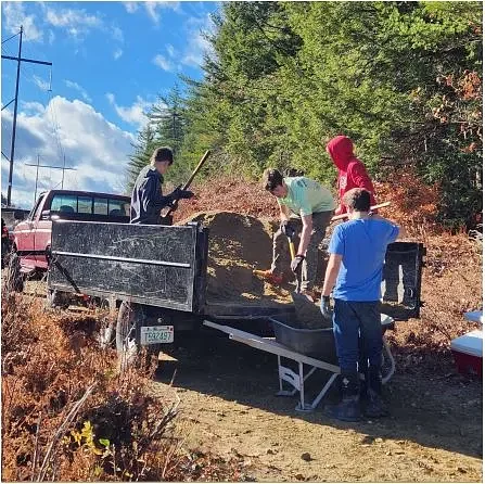 Rindge teen revitalizes 1848 smallpox gravesite for Eagle Scout project