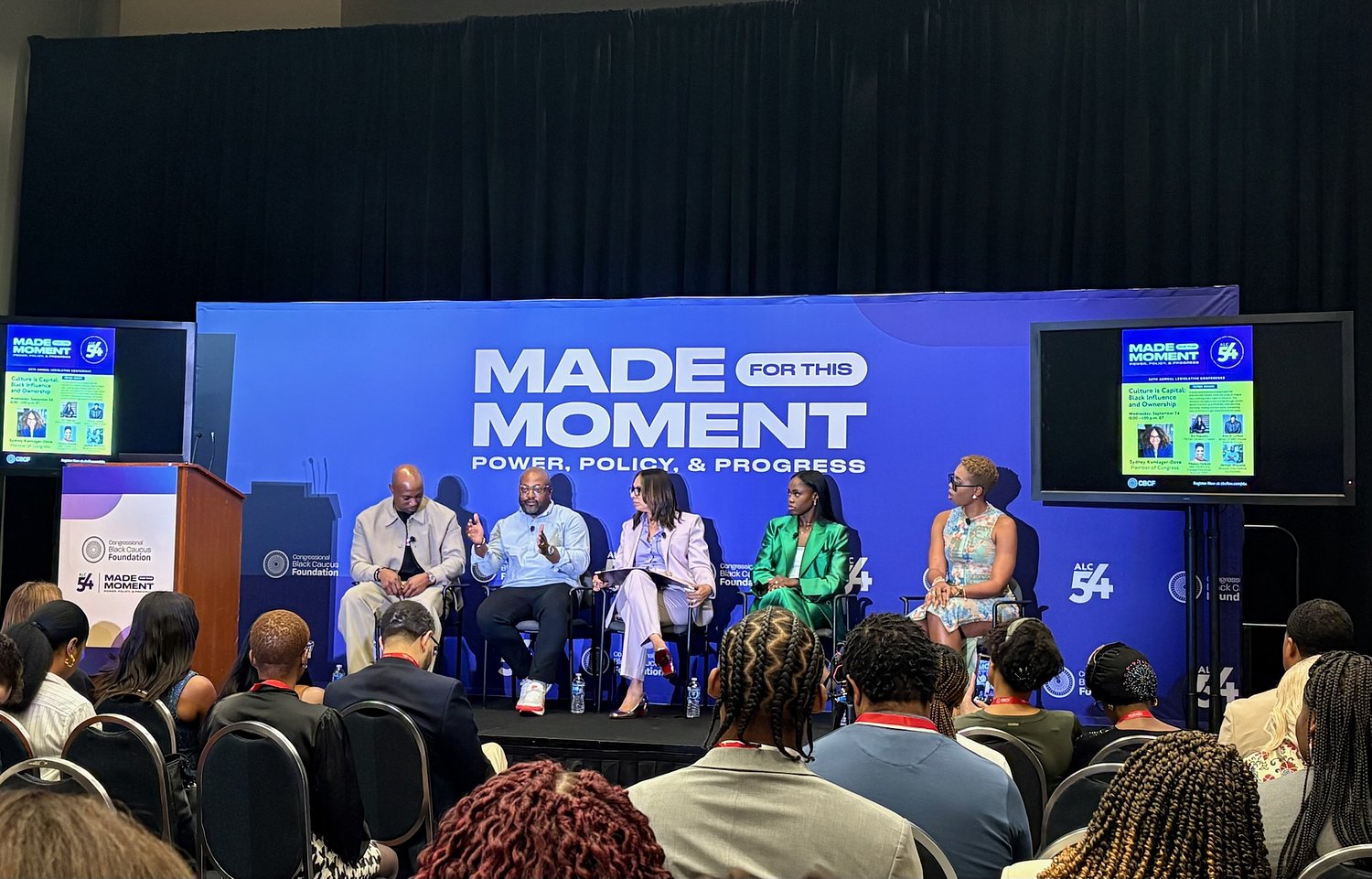 Black creators discuss equity, compensation and community impact at CBCF Annual Legislative Conference