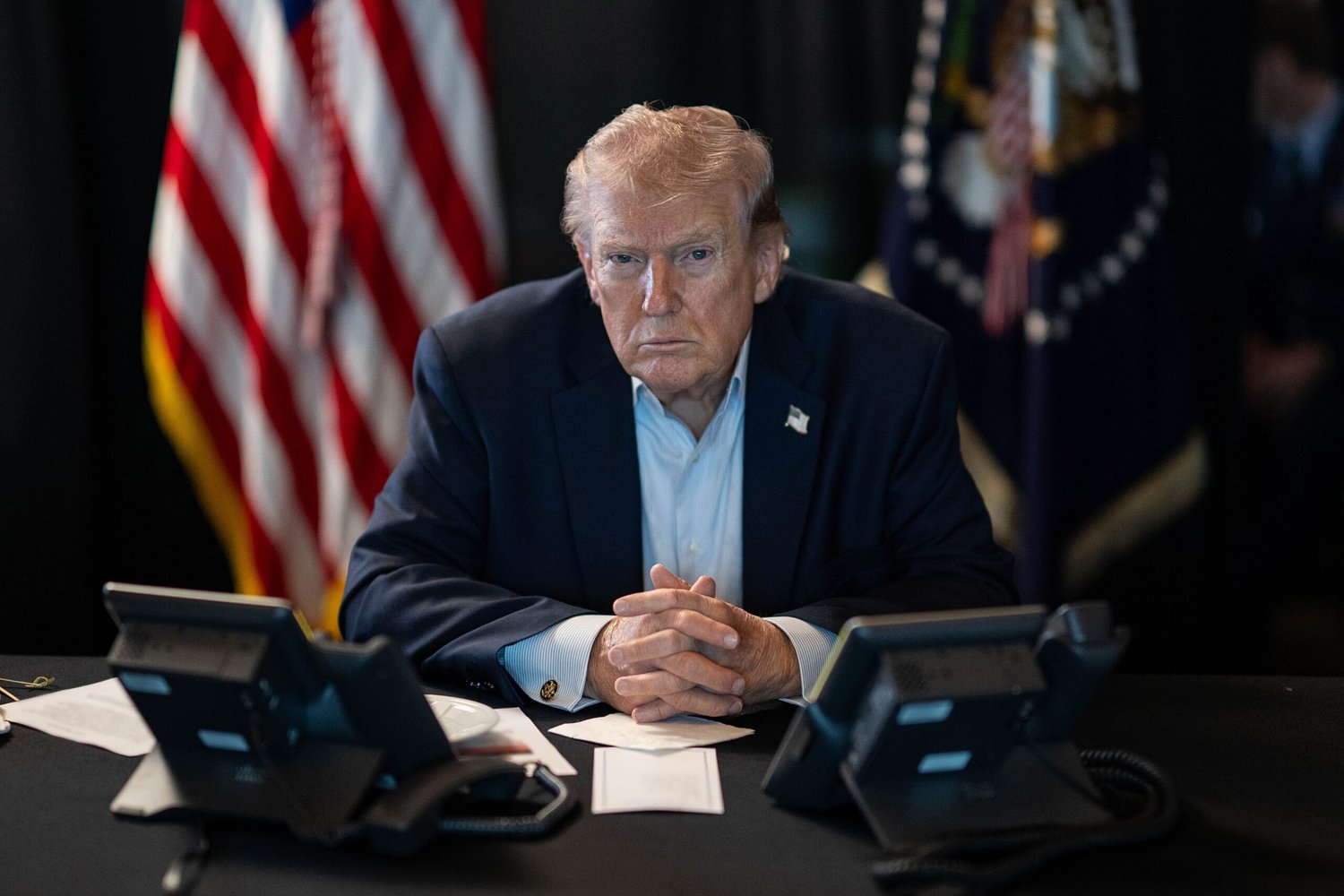Trump calls war 'complete' but also 'just the beginning'