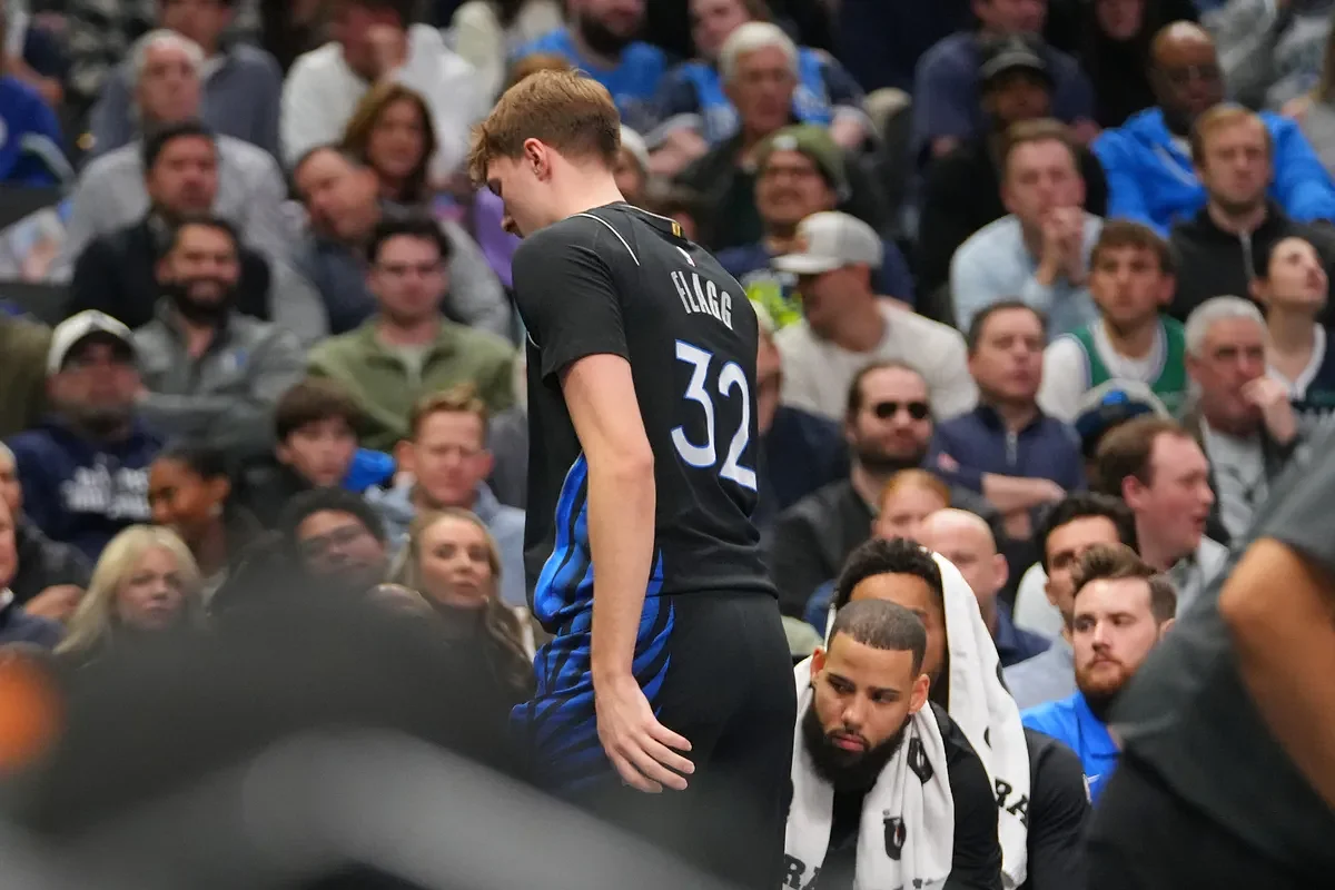 Cooper Flagg rolls left ankle and leaves game with sprain