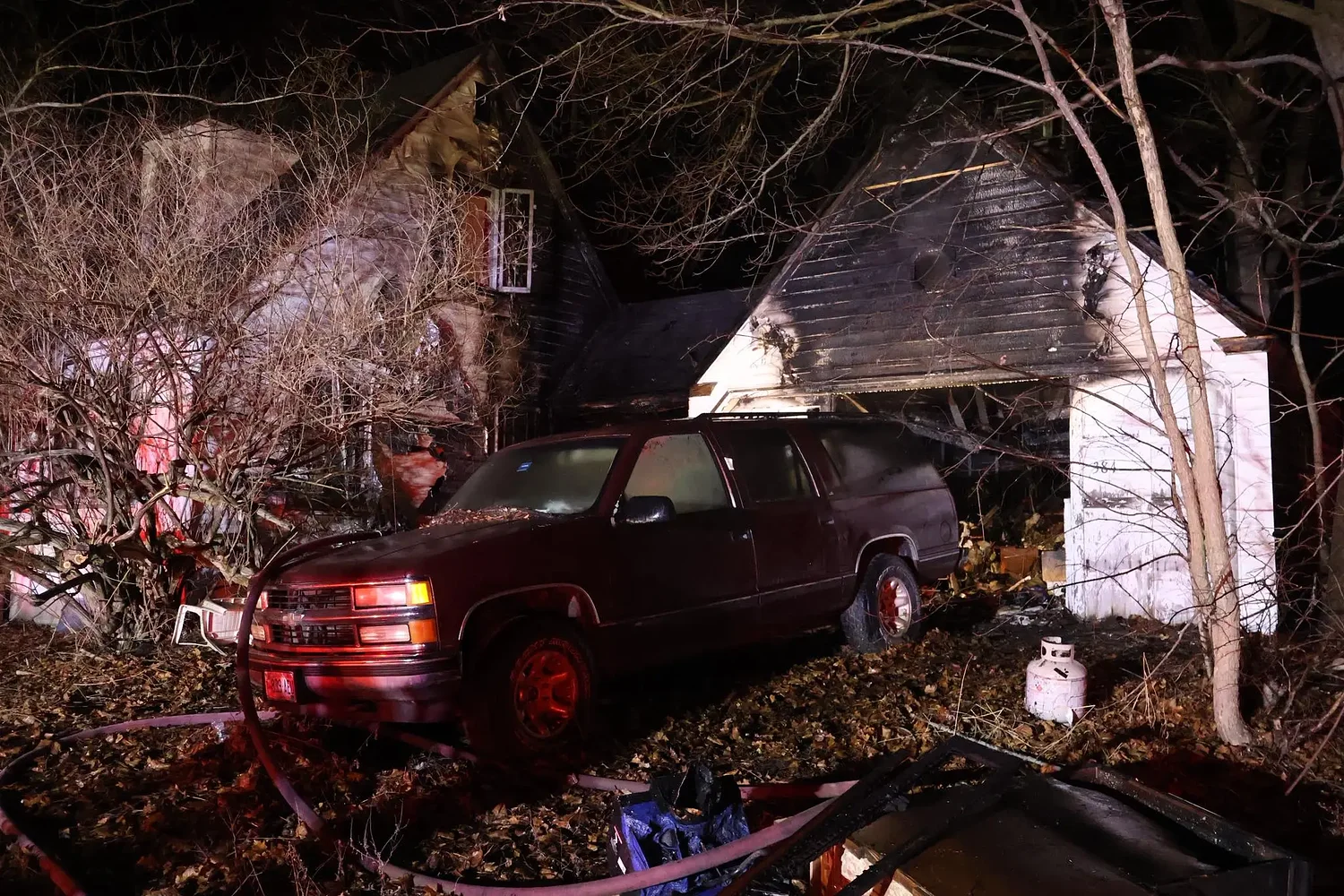Fire at vacant Ellsworth home was intentionally set, fire marshal says