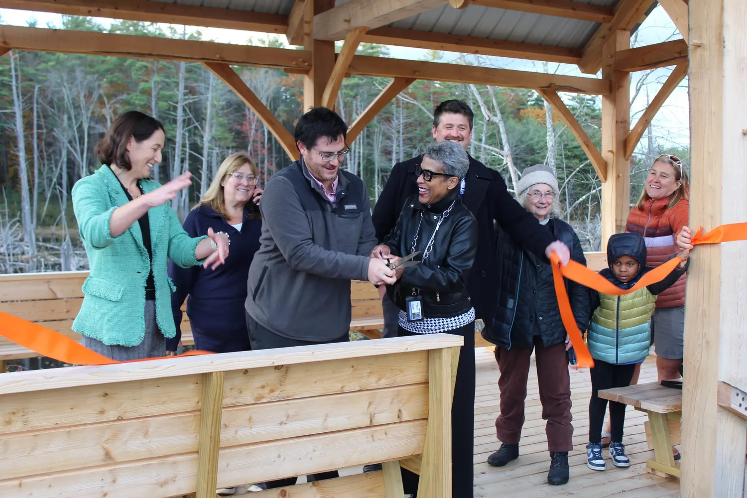 ‘The biggest winners are the kids’: Fisher Hill Elementary celebrates new solar array, outdoor classroom