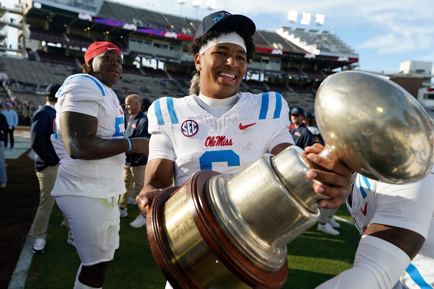 Trinidad Chambliss takes the Conerly Trophy. What about a Heisman?