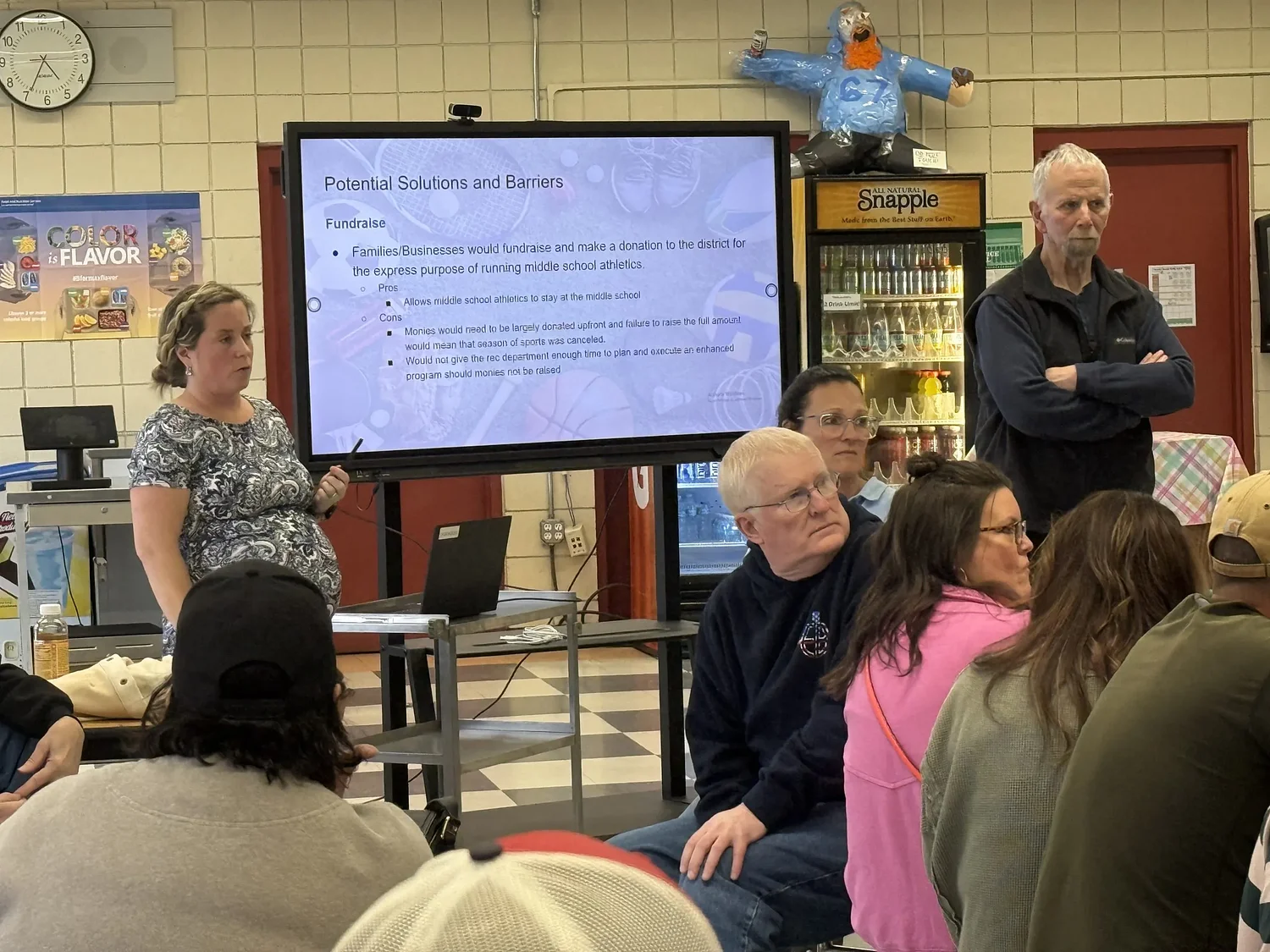 Mascenic parents rally to save middle school sports