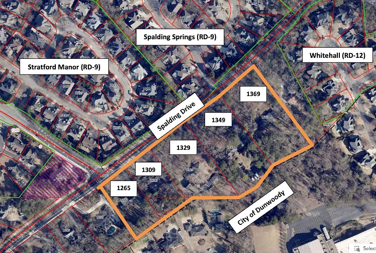 Sandy Springs Planning Commission recommends 21-home subdivision along Dunwoody border