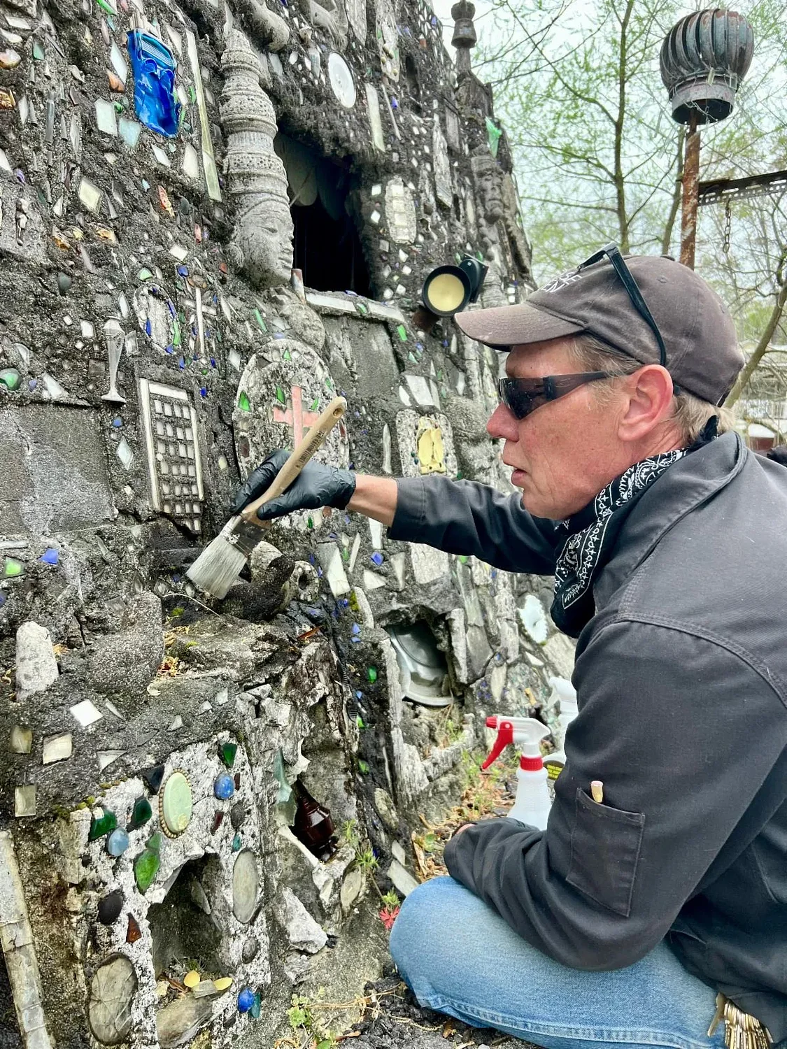 Saving Howard Finster's Mosaic Garden