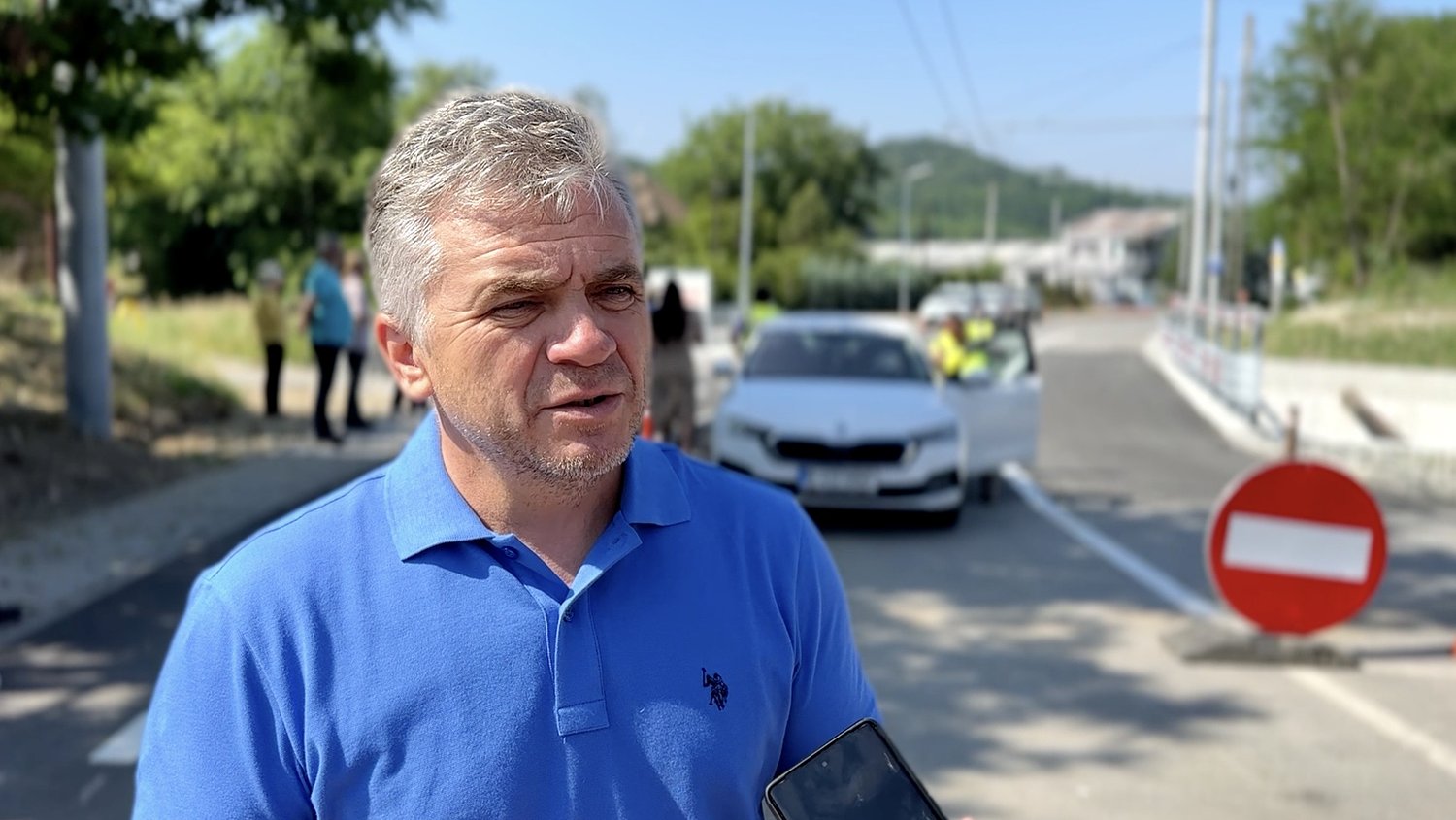 Podul Ighiș din Mediaș inaugurat pentru circulație