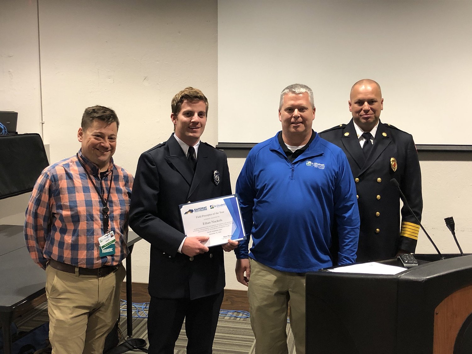 Covington paramedic honored for exceptional teaching