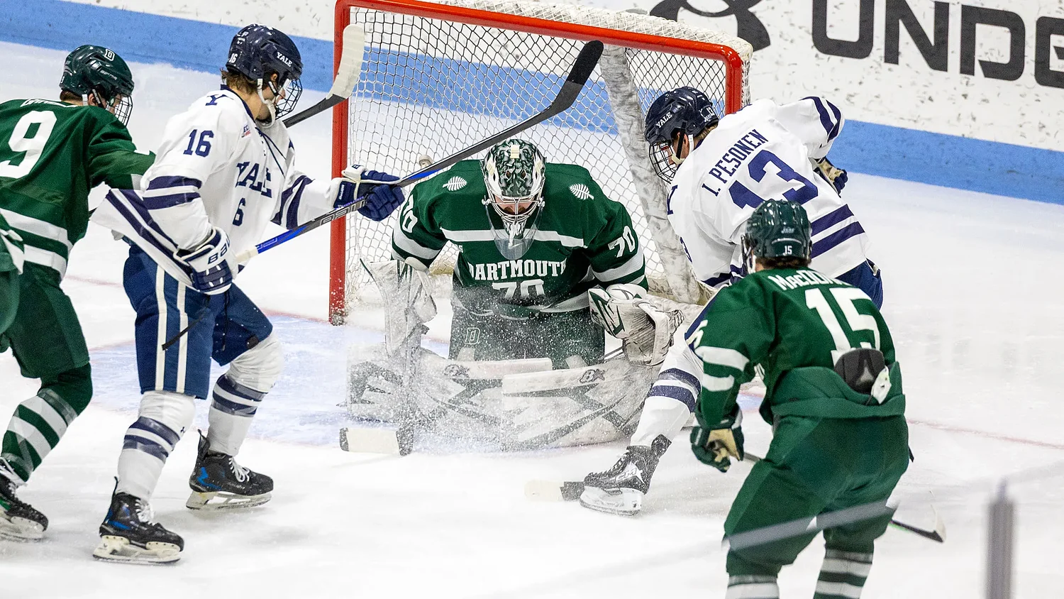 Dartmouth salvages point in tie with Yale after late goal