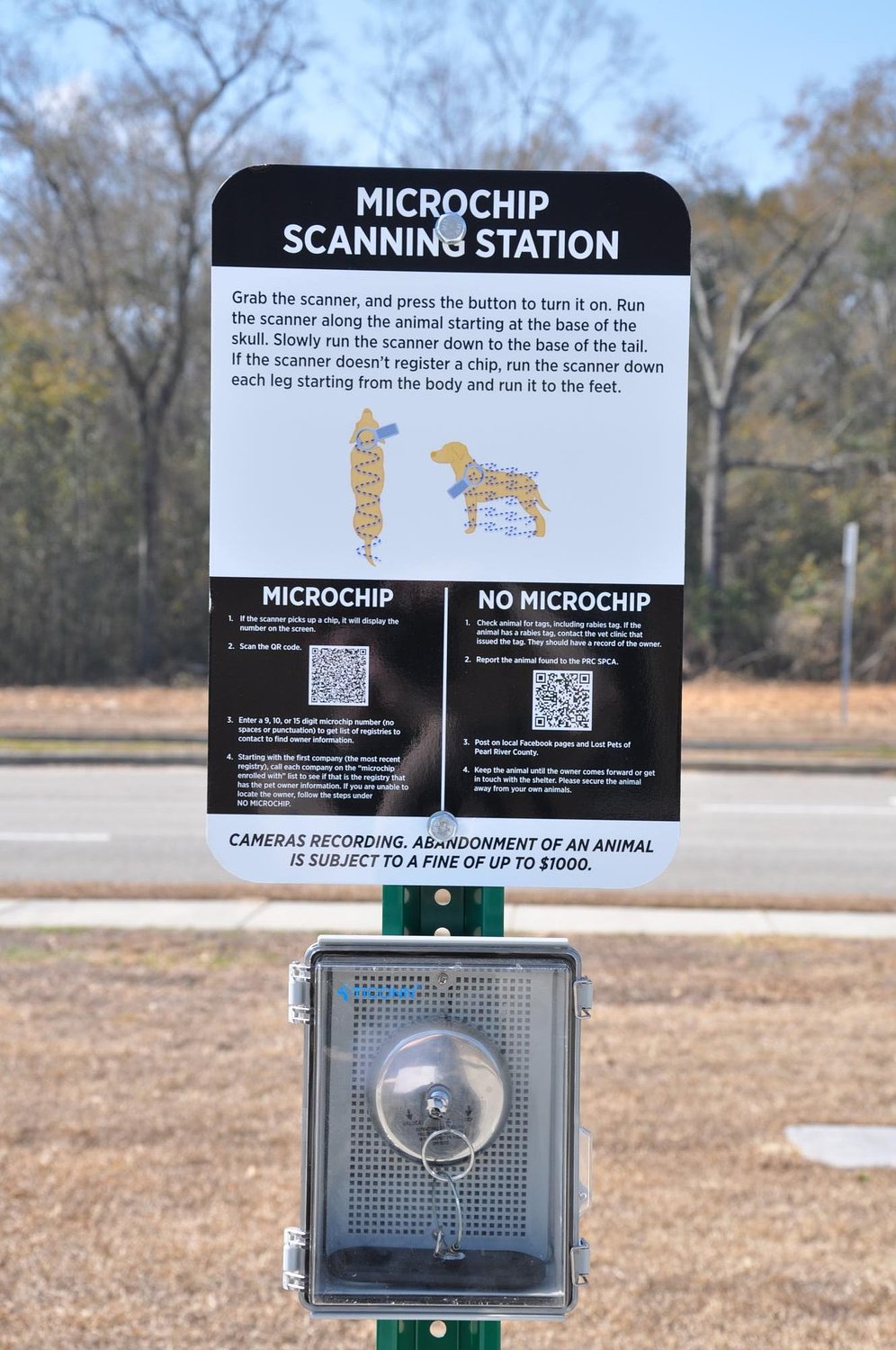 Pearl River County introduces microchip stations to reunite lost pets faster