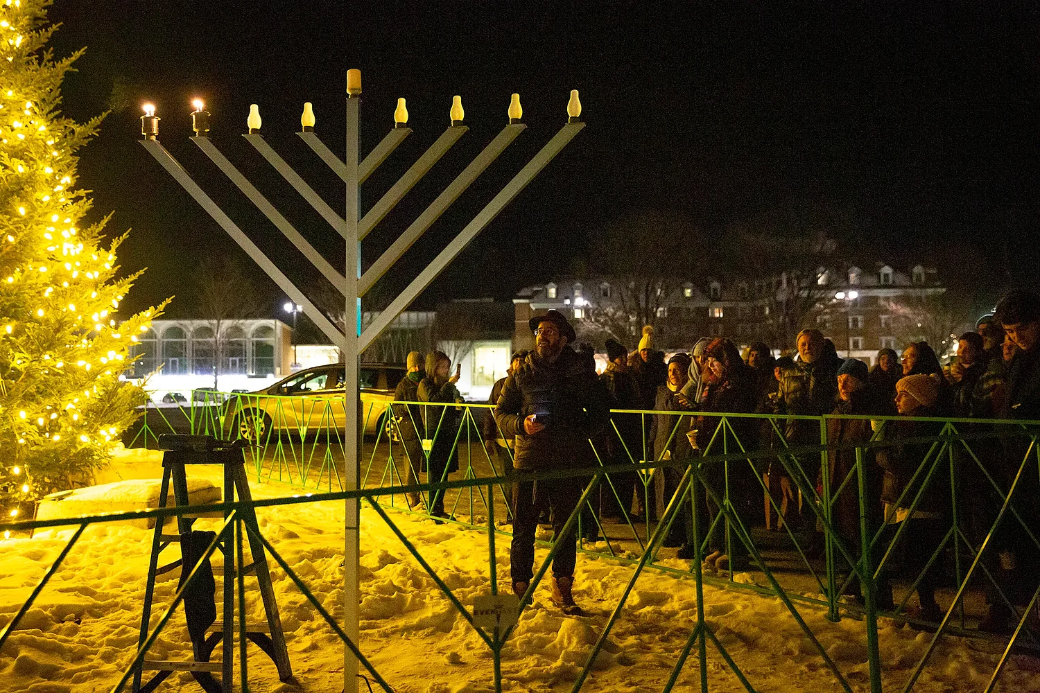 Recent attacks spur heightened security at Hanukkah menorah lighting in Hanover