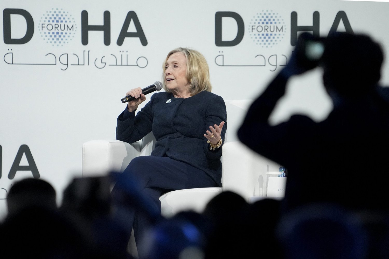 Hillary Clinton reiterates concerns about anti-Israel ‘propaganda’ targeting American youth