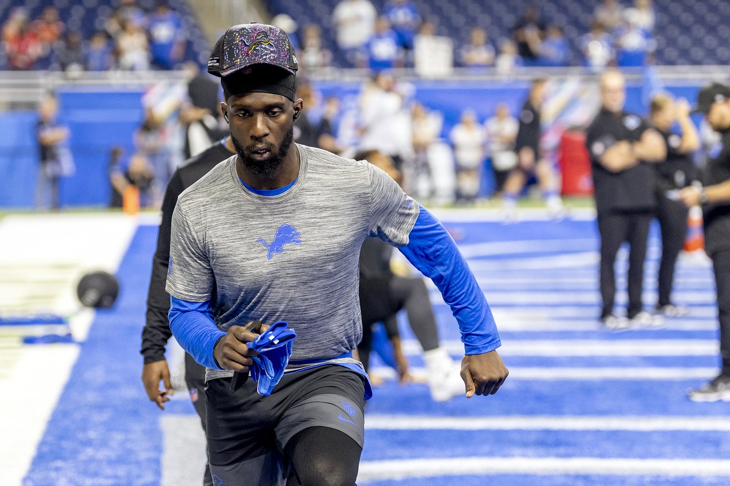 Kerby Joseph lone Lions player absent from Friday practice