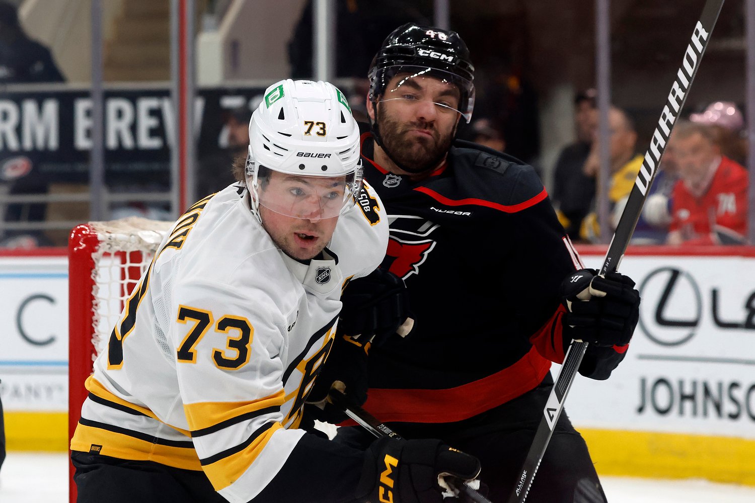 Hurricanes snap Bruins’ point steak in battle of Eastern Conference leaders