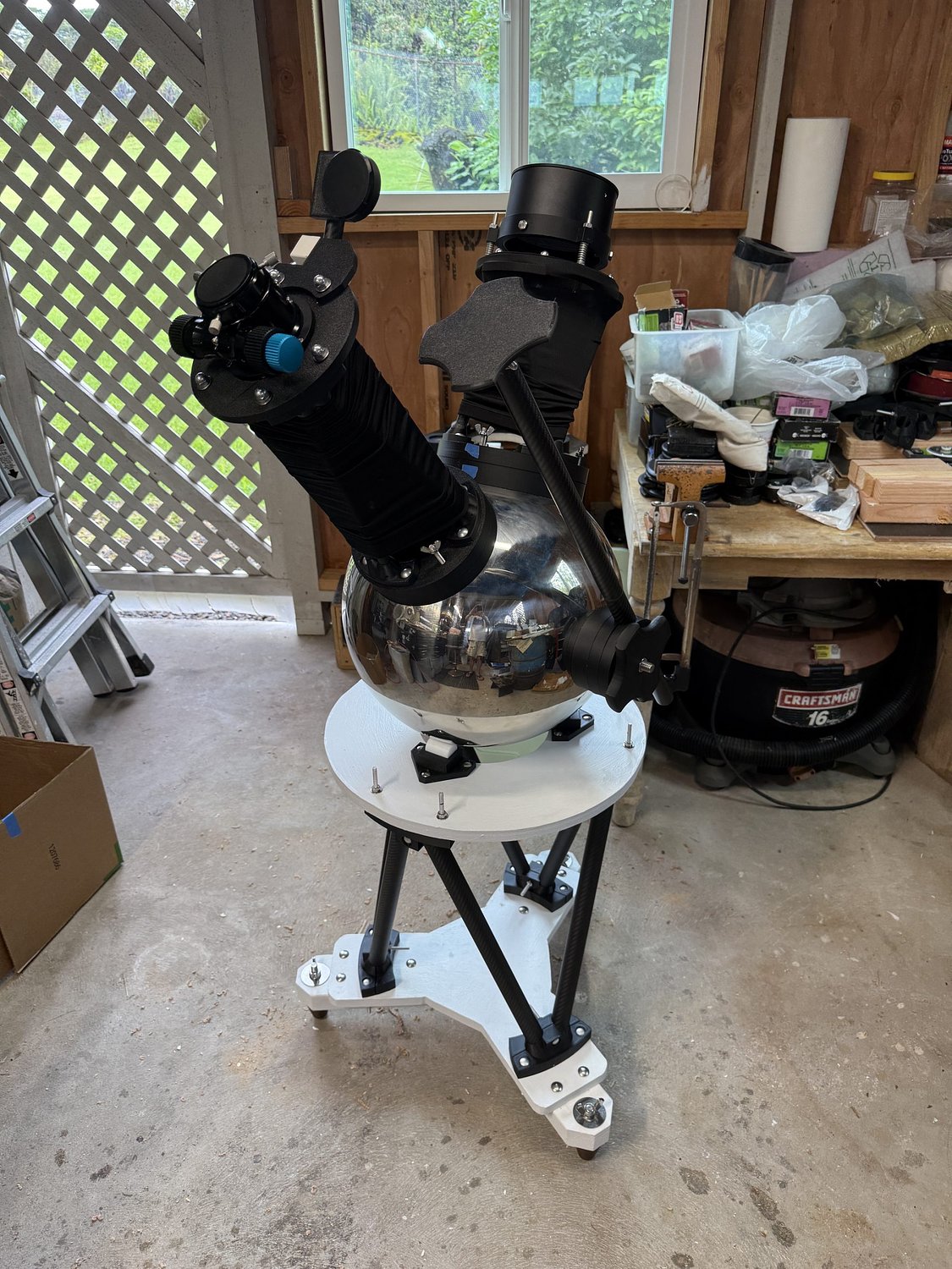 If you're building a telescope, show it off at Stellafane