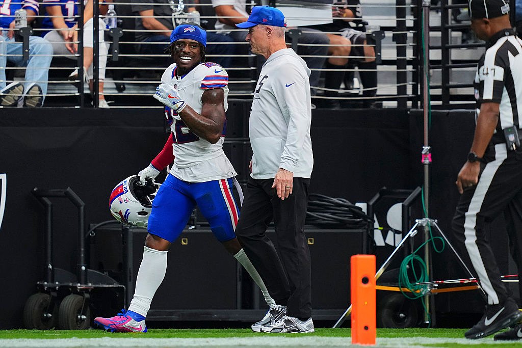 Bills’ C.J. Gardner-Johnson downplays spitting ejection: ‘It wasn’t nothing egregious’