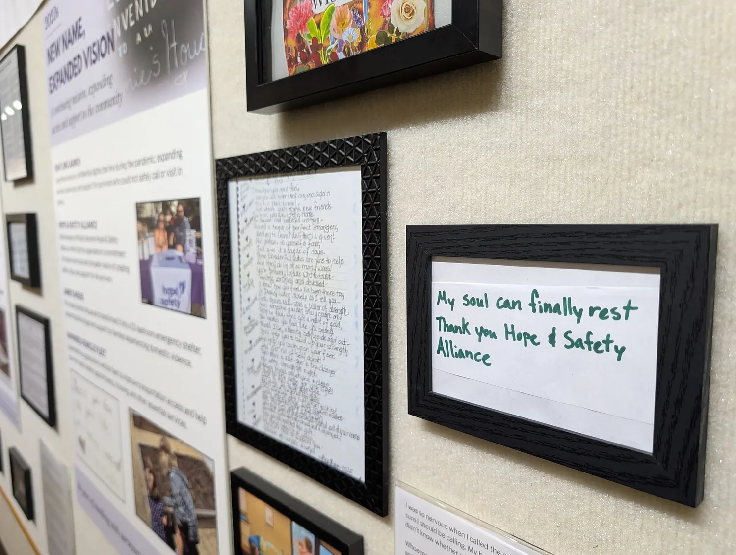 Exhibit highlights 50 years of organization against domestic violence in Lane County