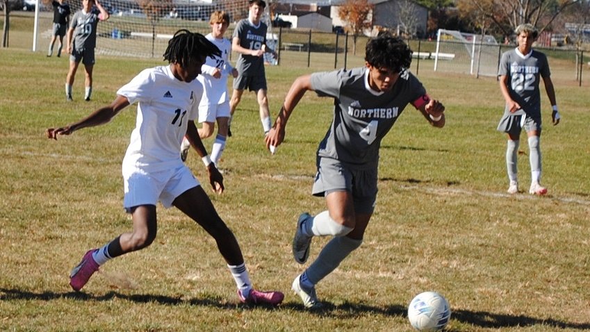 Northern Burlington boys soccer rallies in second half to defeat Burlington Township
