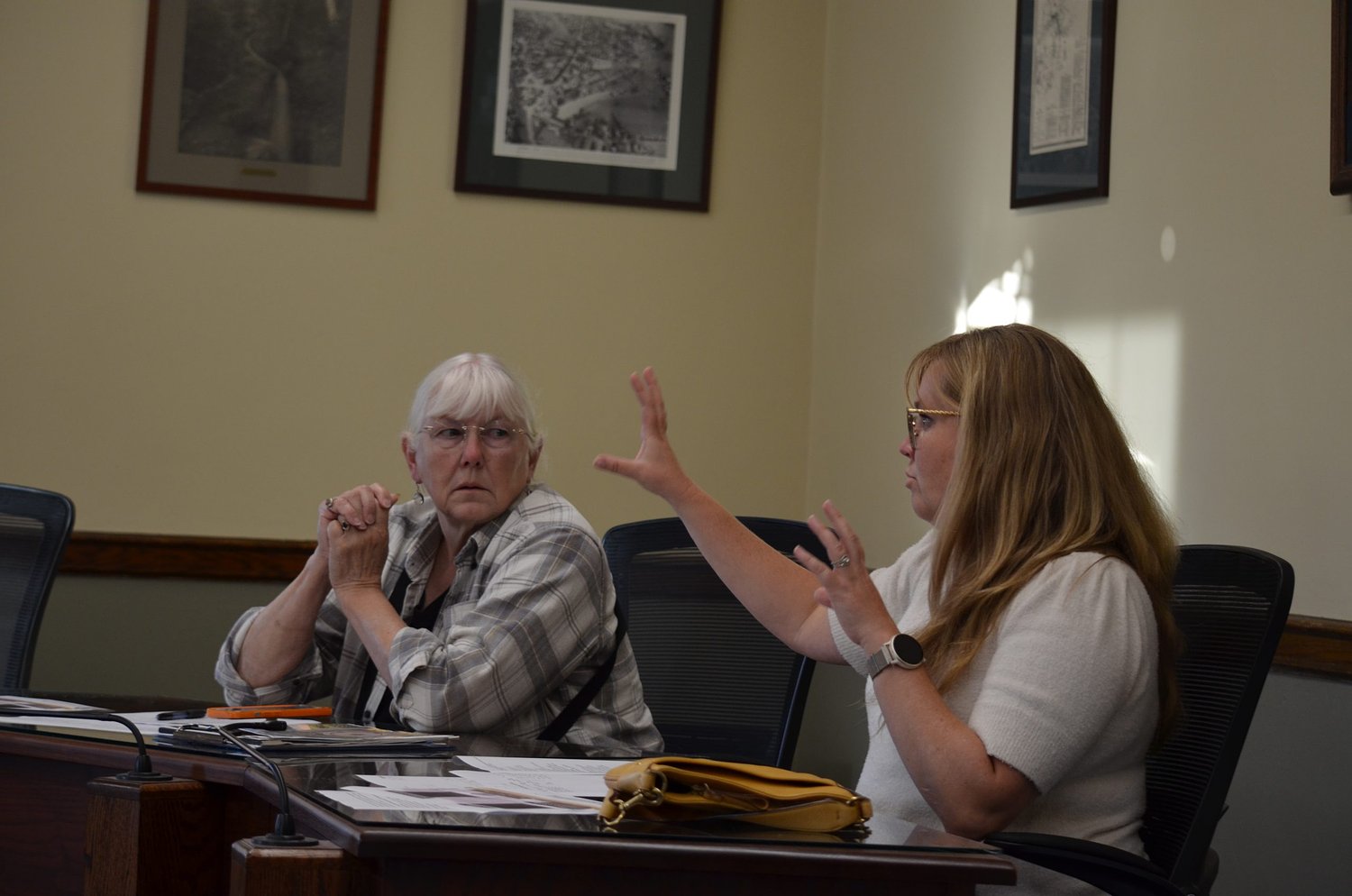 Committee considers Mill Brook Crossing sign ideas